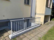 Au�enzugang Keller Sch�ne 3 Zi.- Wohnung, frisch gewei�te W�nde und Balkon in ruhiger Lage von Bad Lausick!