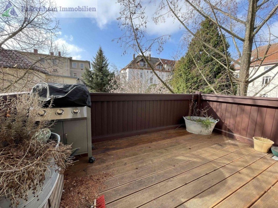 Balkon gro� Wohnung Markkleeberg