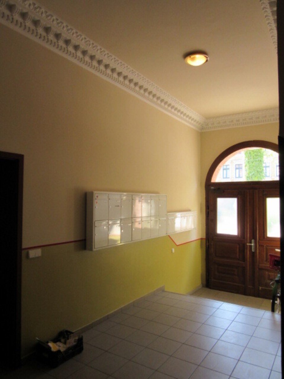 Hauseingangsbereich Etagenwohnung Leipzig