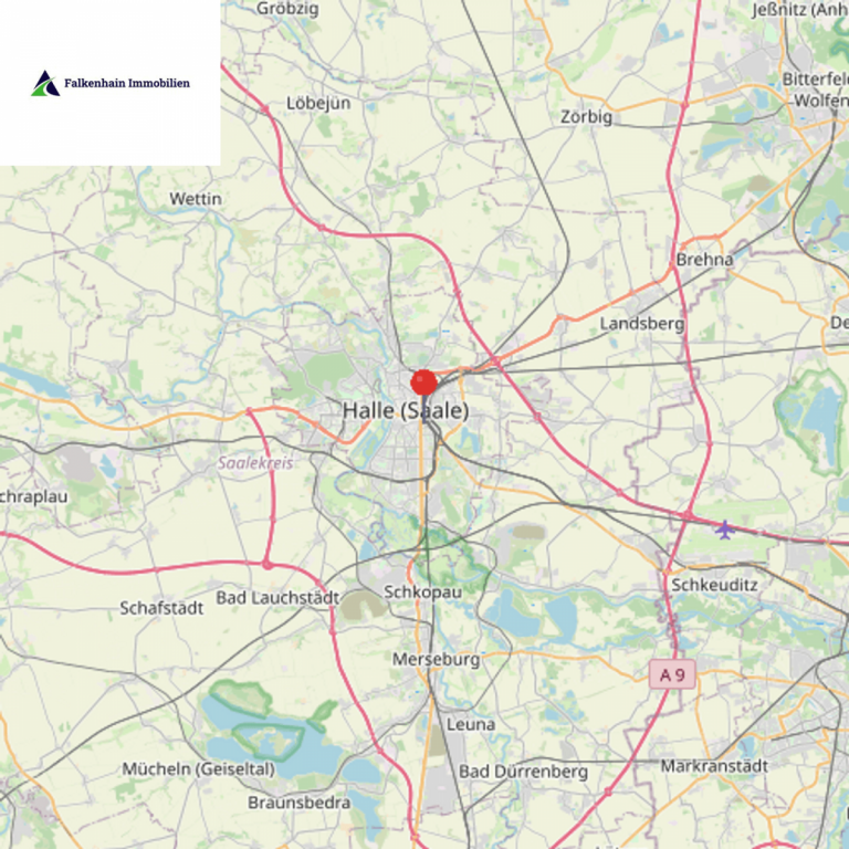 Makro- Standort Halle (Saale) Grundst�ck Attraktives Grundst�ck ca. 3.035 m� zur Wohn- Bebauung nach � 34 BauGB in Innenstadt von Halle!
