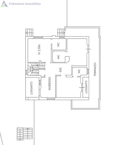 Grundriss Haus Reggello