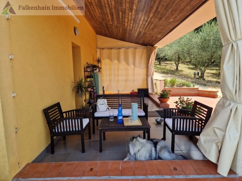 Terrasse Haus Rivalto