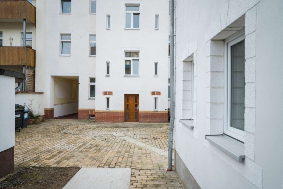 Innenhofbereich Wohnung Leipzig