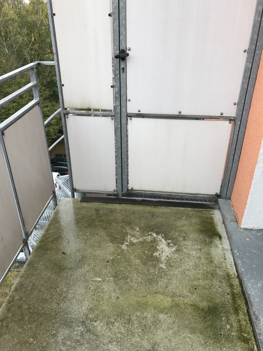 Fluchtweg vom Balkon Dachgeschosswohnung Leipzig