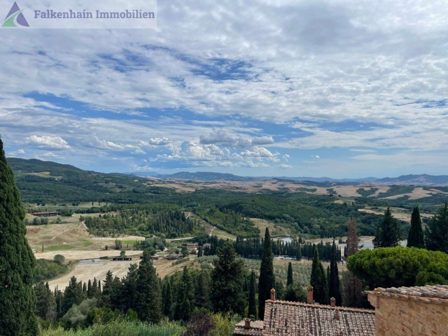 �bersicht Haus Montaione