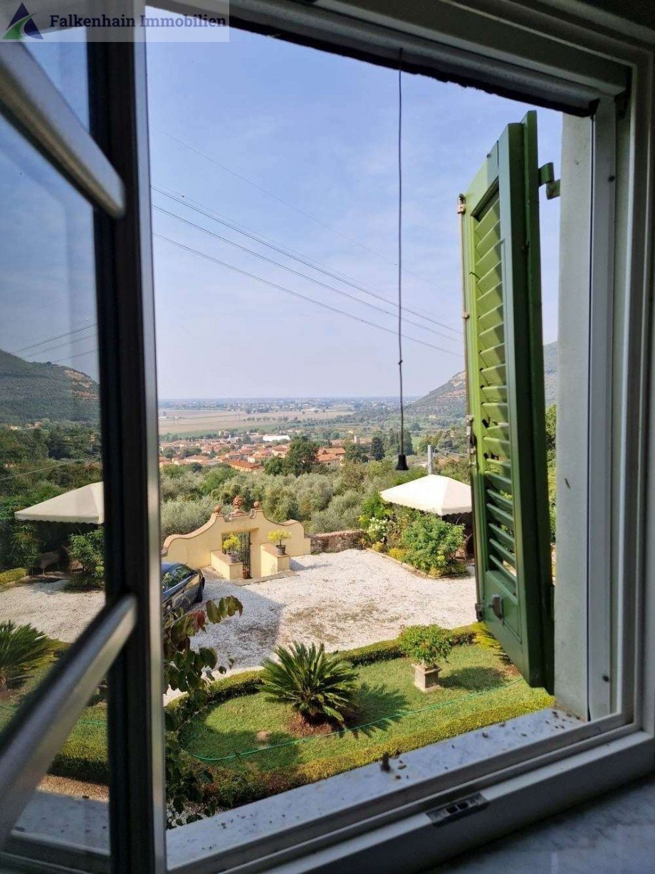 Ausblick Schlafzimmer Haus Asciano