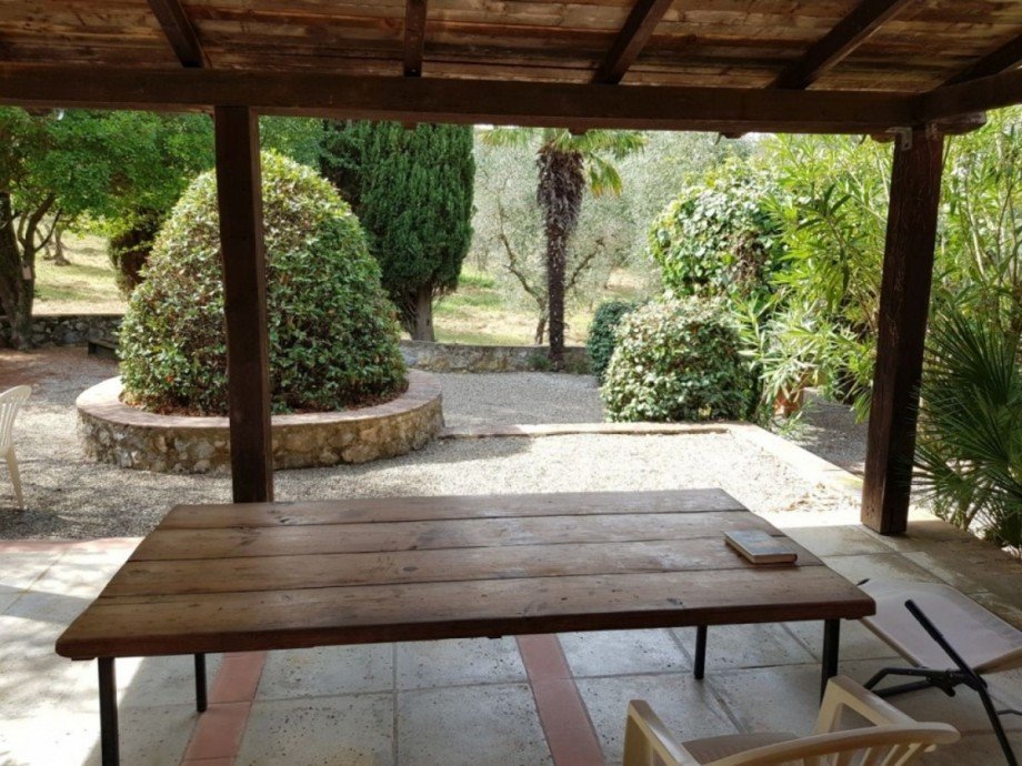 Blick von Terrasse Haus Collemontanino