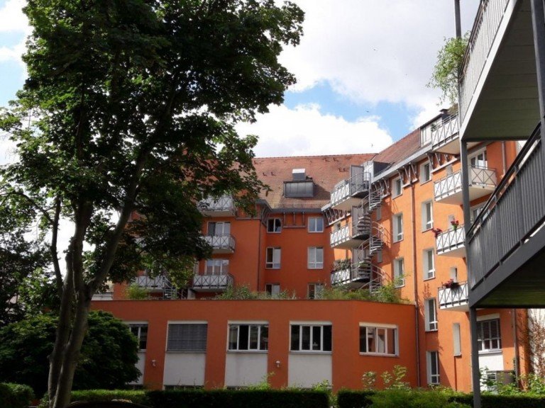 Objektansicht Leipzig Dachgeschosswohnung Schicke Dachgeschosswohnung m. Balkon, Lift + Tiefgaragen-Stellplatz in Gohlis- Mitte!