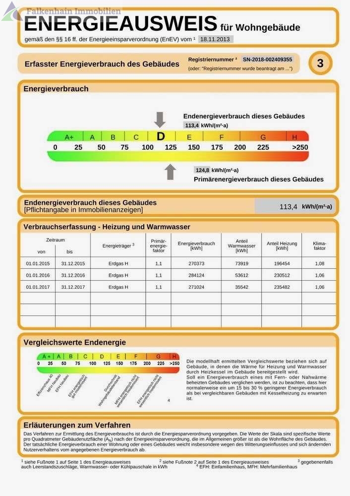 Energieausweis Seite 2 Wohnung Markranst�dt