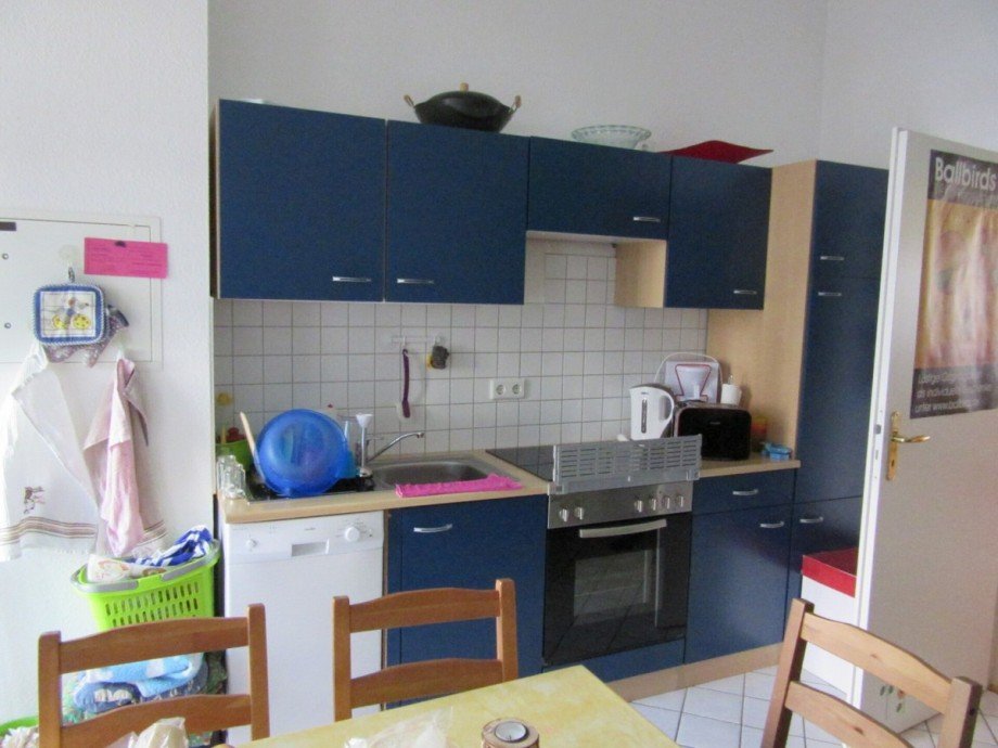 K�chenansicht Wohnung Leipzig