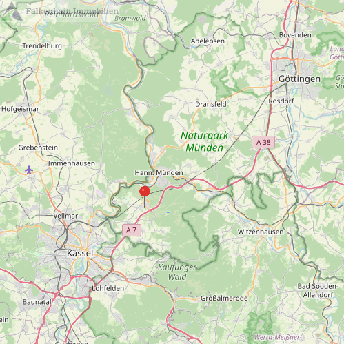 Lageplan Halle / Lager / Produktion Staufenberg
