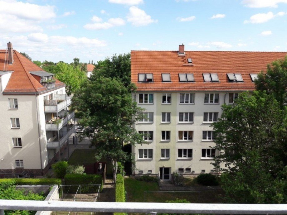 Ausblick Dachgeschosswohnung Leipzig