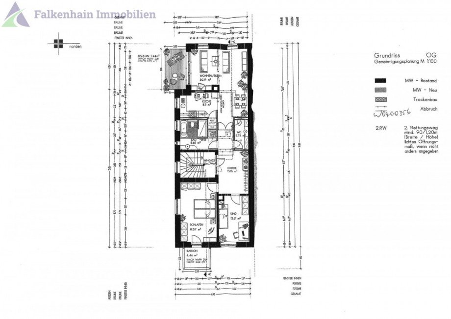 Grundriss 1_OG Wohnung Markkleeberg