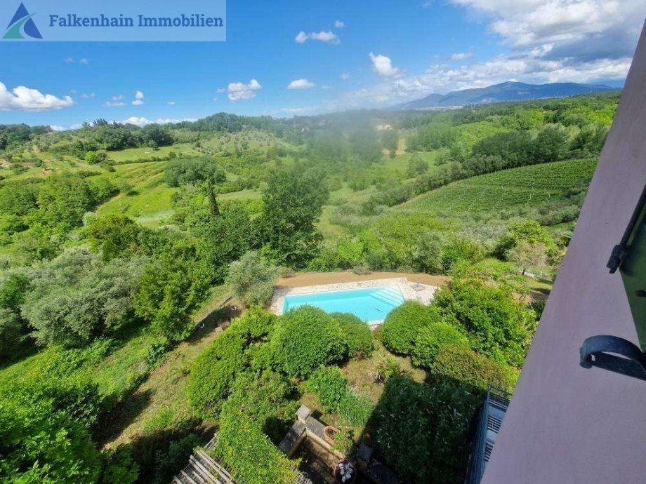 Jugenstilvillateil_Pool_75-1 Wohnung Casciana Terme Lari