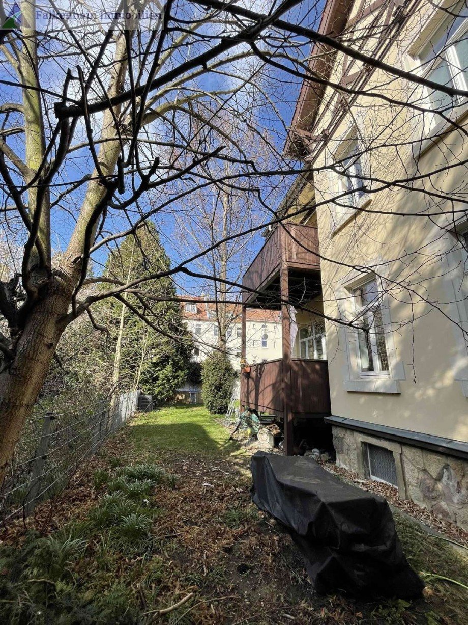 Gartenbereich Wohnung Markkleeberg