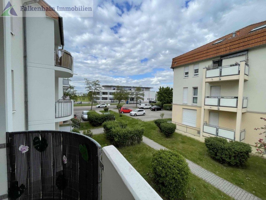 Balkonausblick Wohnung Markranst�dt