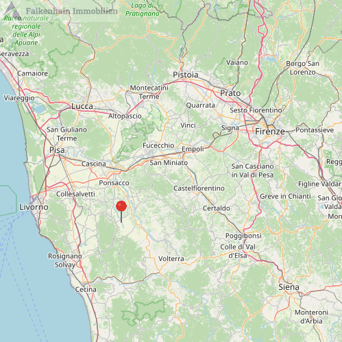 Lageplan Haus Chianni