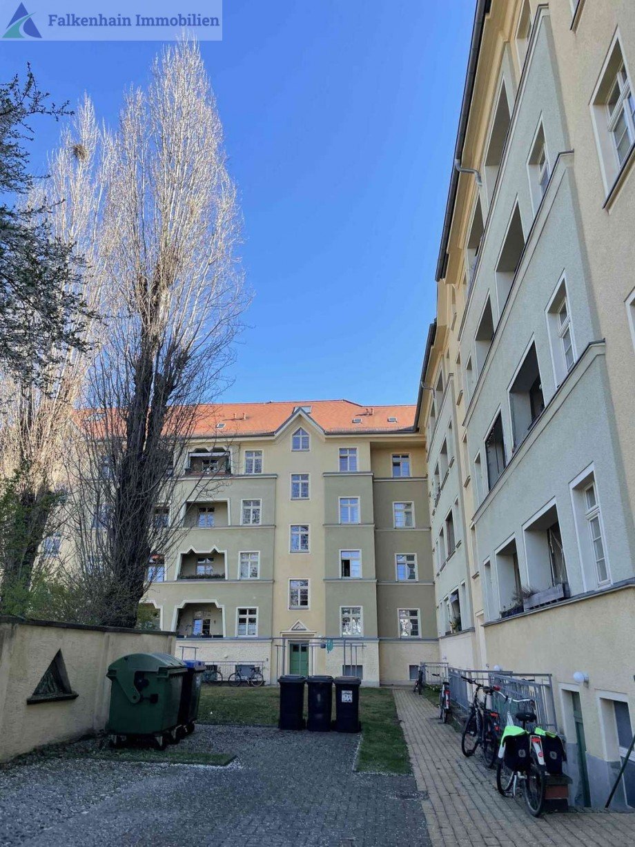 R�ckansicht Wohnung Leipzig