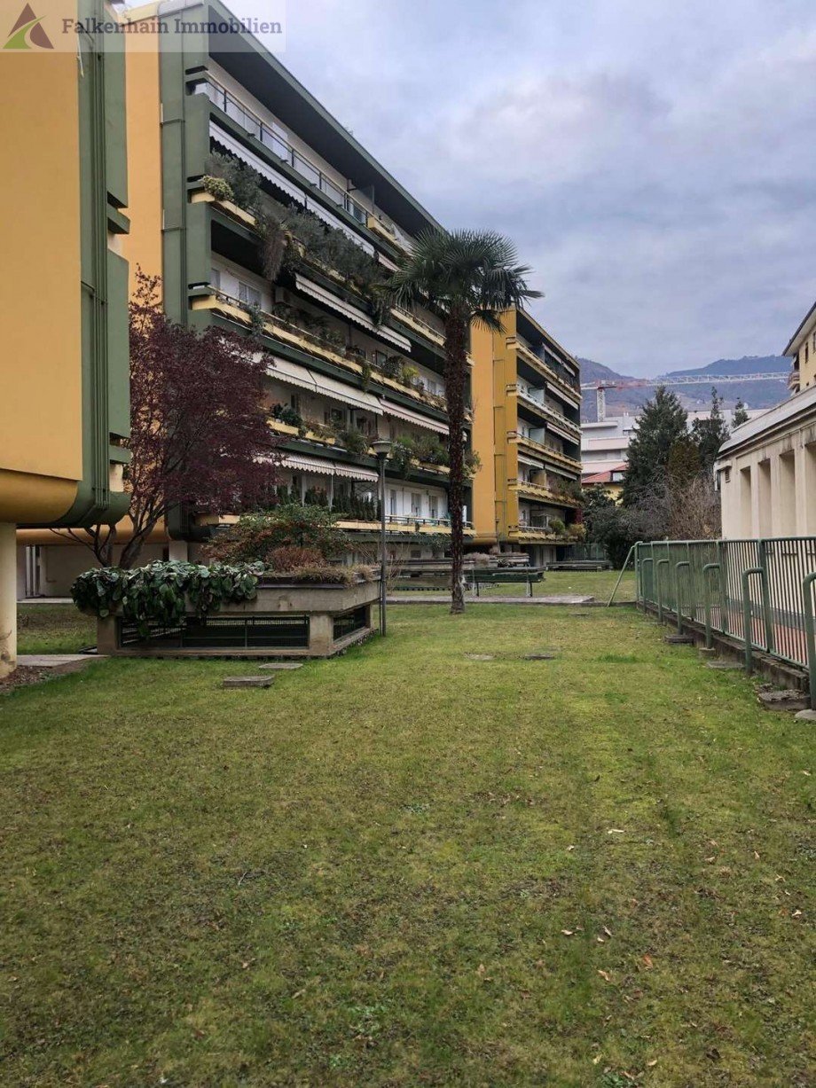 Gartenbereich Wohnung Bozen