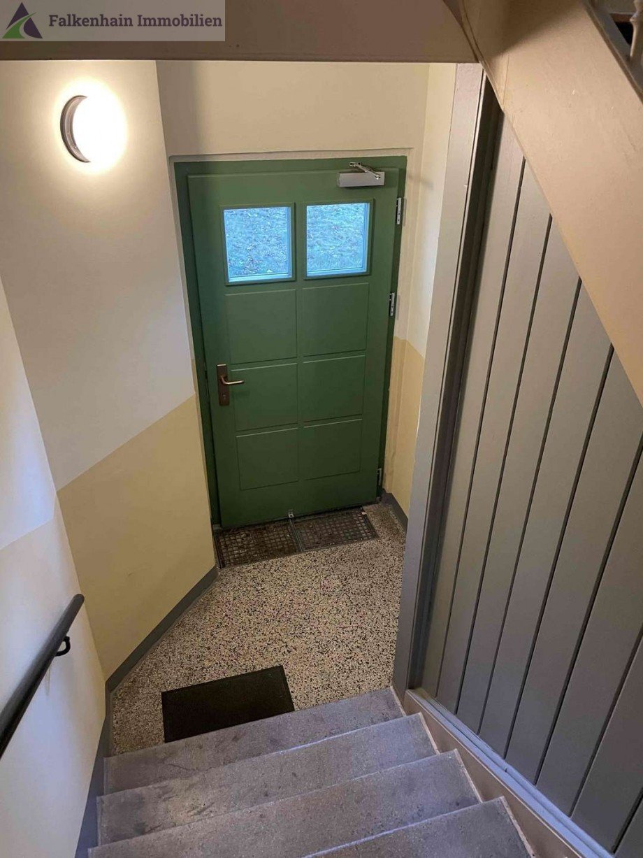T�r zum Innenhof Wohnung Leipzig