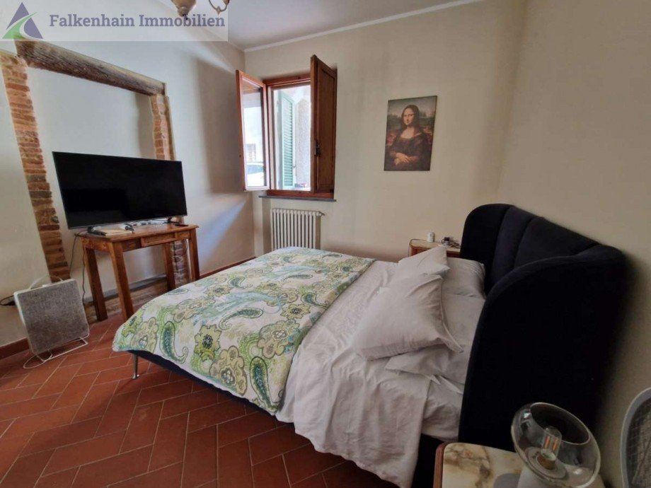 Schlafbereich Wohnung Casciana Terme
