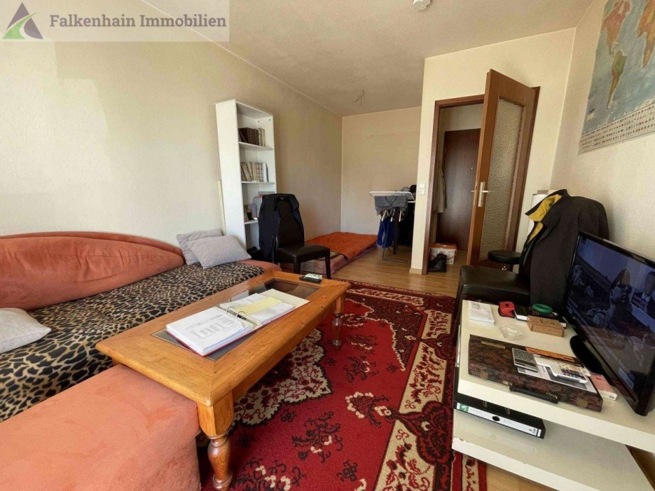 Wohn- und Schlafbereich Wohnung Markranst�dt