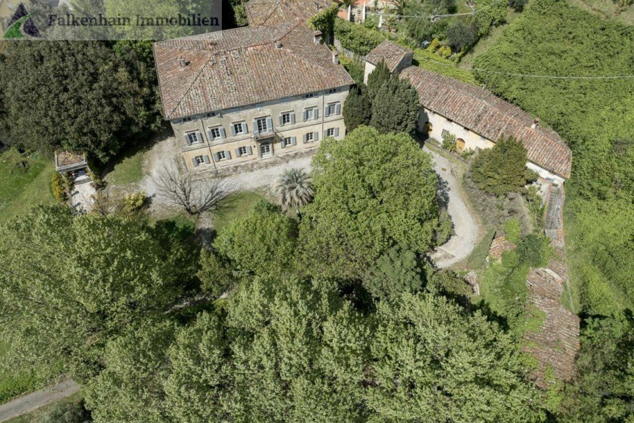 Objektansicht von oben Haus Lucca