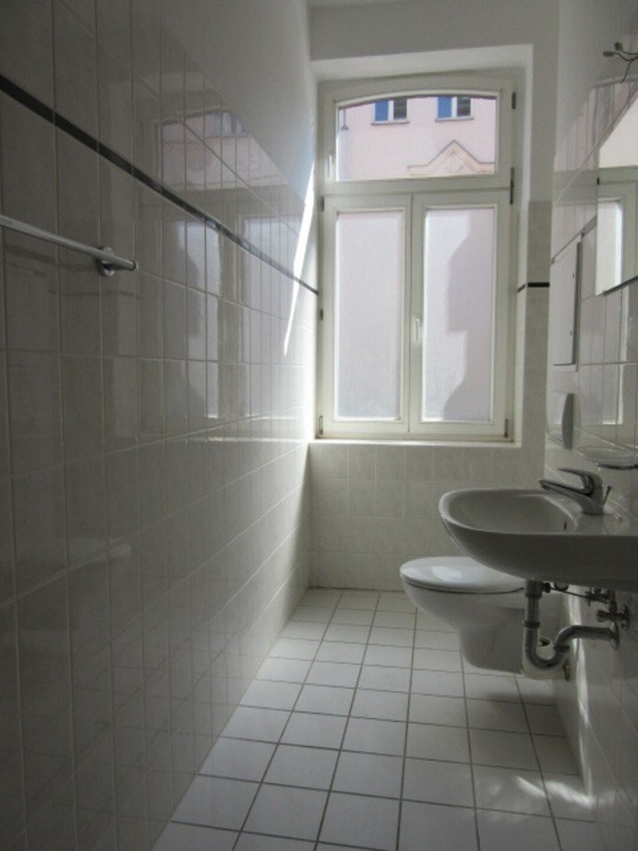 Badansicht Etagenwohnung Leipzig