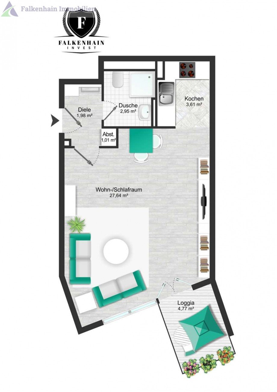 Grundriss Wohnung Leipzig