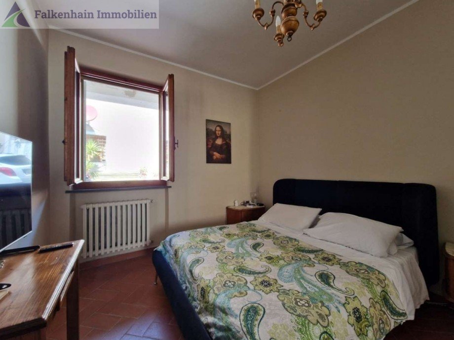 Schlafbereich Wohnung Casciana Terme