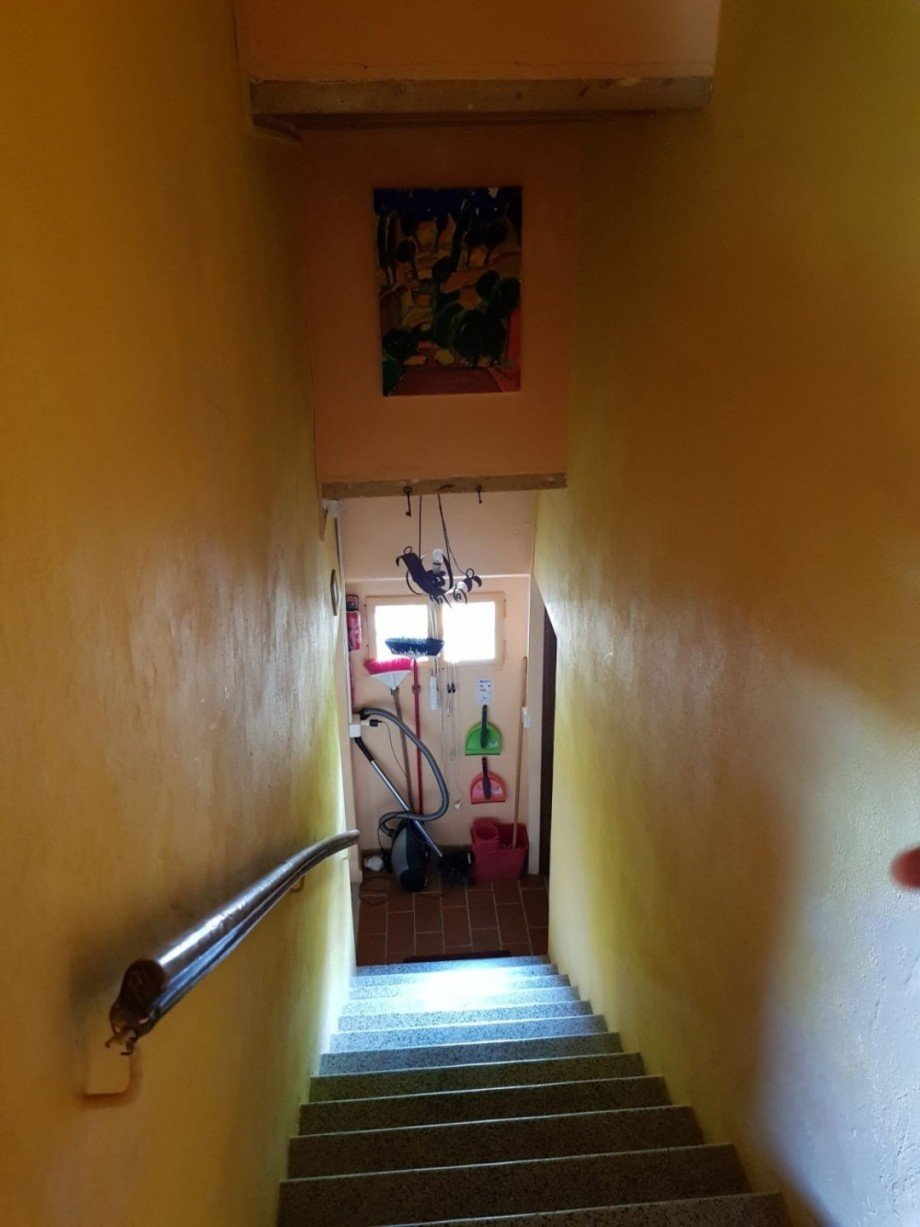 Treppe ins EG Haus Collemontanino