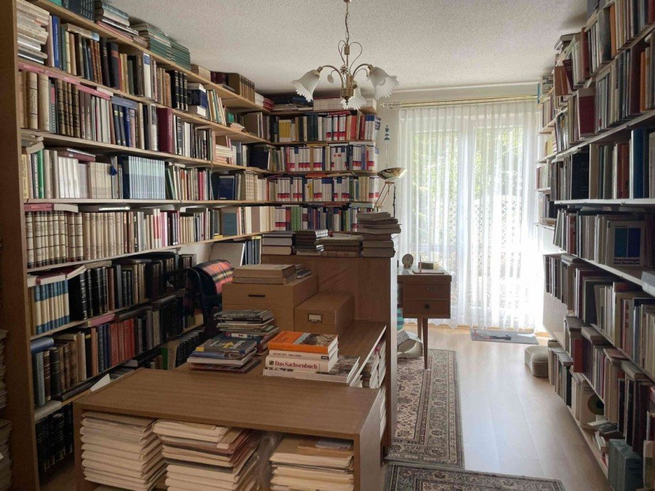 Arbeitszimmer Terrassenwohnung Leipzig