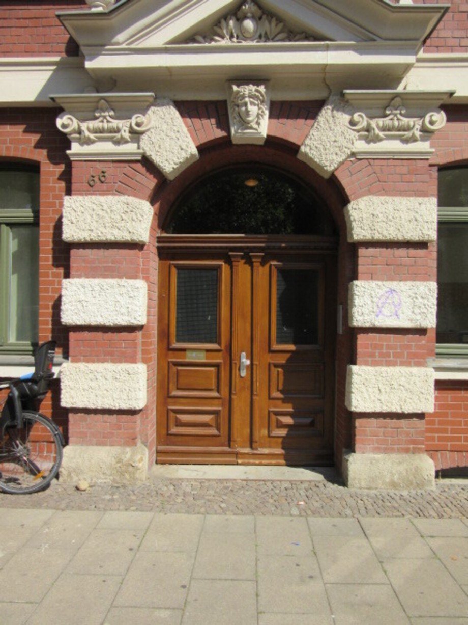 Haust�r Etagenwohnung Leipzig