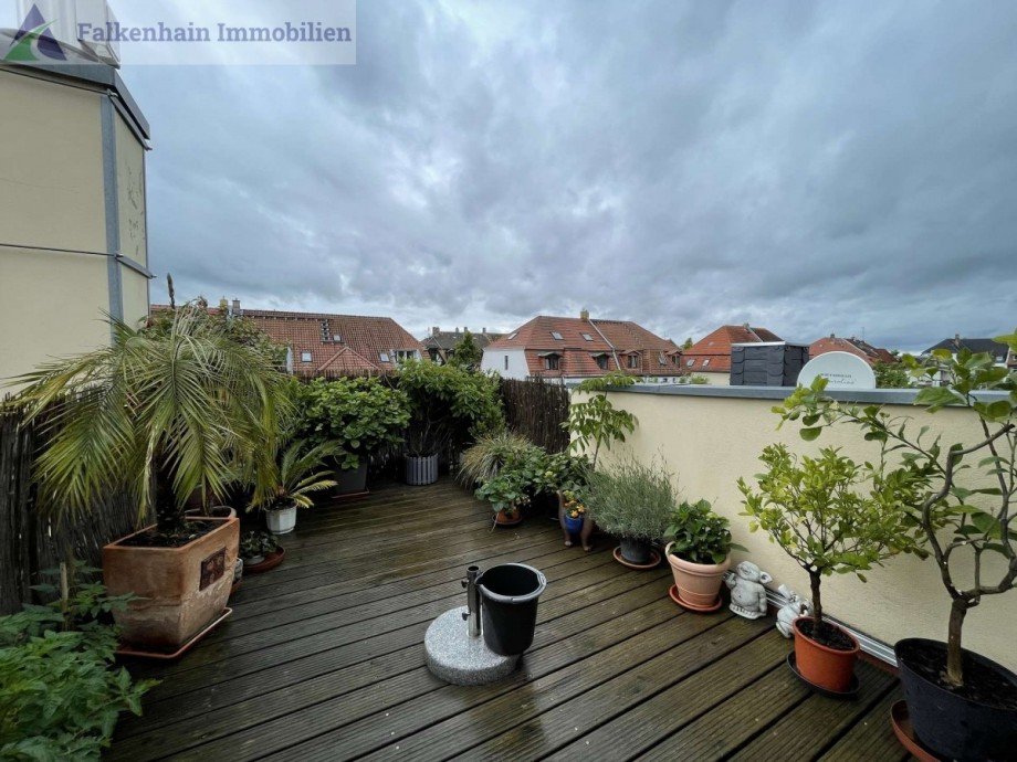 Dachterrasse Dachgeschosswohnung Markkleeberg