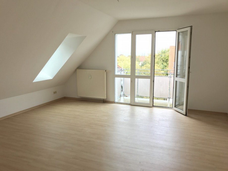 Wohnraum Dachgeschosswohnung Leipzig