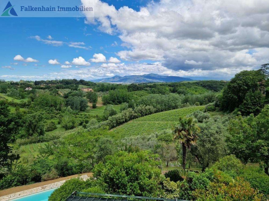 Jugenstilvillateil_Pool_71-1 Wohnung Casciana Terme Lari